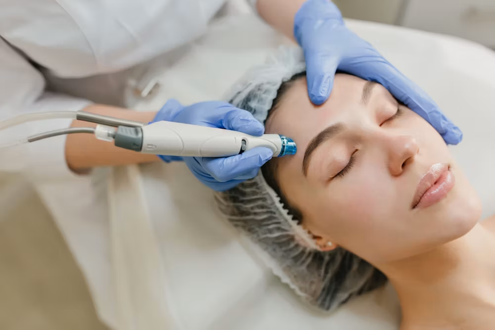 Illustration representing skin health